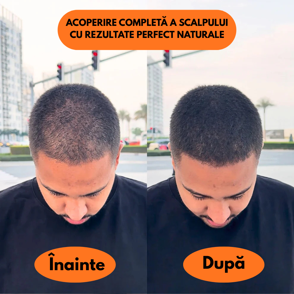 Pudră pentru linia părului, scalp si barbă