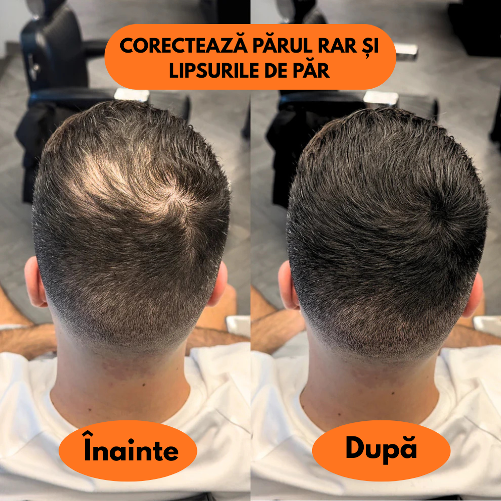 Pudră pentru linia părului, scalp si barbă