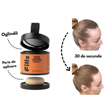 Pudră pentru rădăcina părului