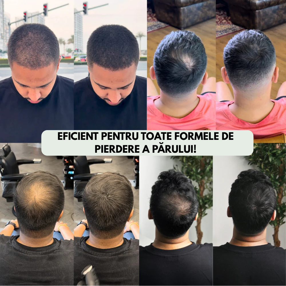 Pudră pentru linia părului, scalp si barbă